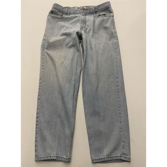 Levi's 36 x 32 560 Comfort‎ Fit Light Wash 100% Cotton Denim Jeans - Picture 1 of 7